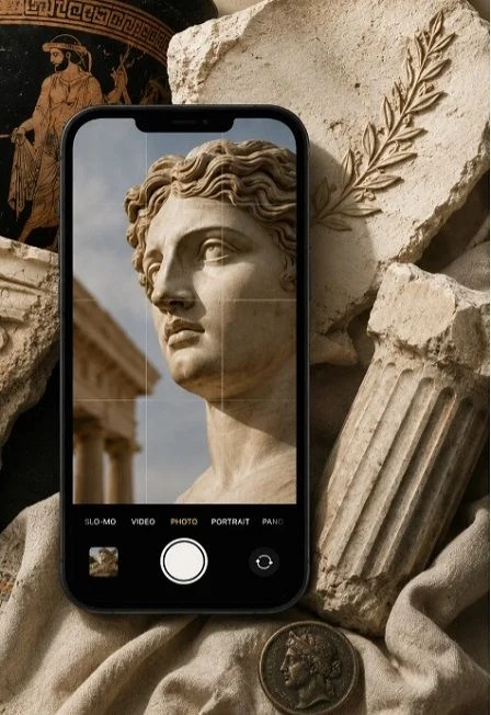 Античные образы в мобильной фотографии. Мастер-класс — Детская школа искусств № 1 (Сургут) — афиша Санкт-Петербурга