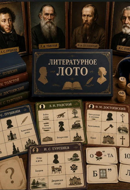 Играем в классиков. Литературное лото — Центральная городская детская библиотека им. А. П. Гайдара. — афиша Санкт-Петербурга