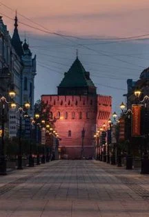 Город огней. Вечерняя экскурсия по Нижнему Новгороду — Отправление автобуса — афиша Санкт-Петербурга