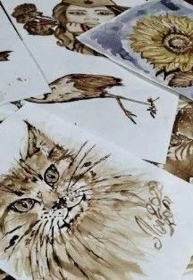 Кофейная живопись. Мастер-класс — Красноармейский краеведческий музей (филиал СОМК) — афиша Санкт-Петербурга