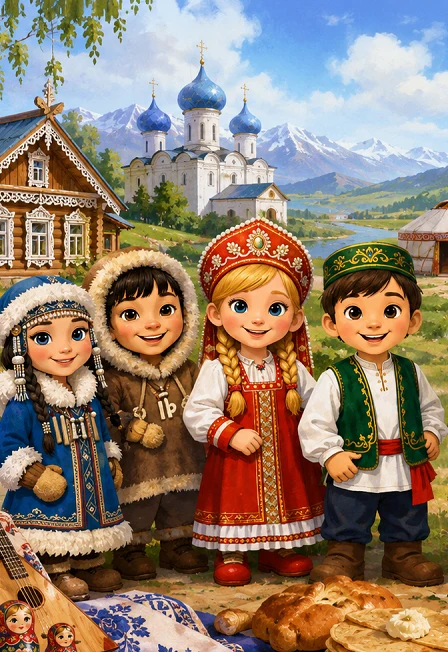 Культура народов России. Литературное путешествие — Библиотека-филиал №3 г. Рыбинск — афиша Санкт-Петербурга