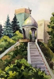 Осенний пейзаж. Мастер-класс по акварельной живописи — Детская художественная школа Волгодонск — афиша Санкт-Петербурга