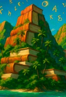 Остров книжных сокровищ. Литературное путешествие — Централизованная библиотечная система г.Орска — афиша Санкт-Петербурга