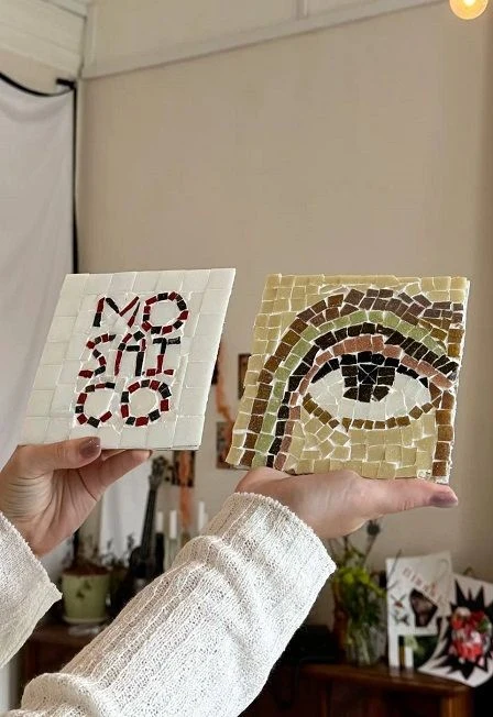 Панно: Мозаика Зеркало. Мастер-класс — Студия Арт-пятница — афиша Санкт-Петербурга