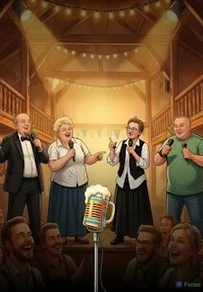 Пенный микрофон — Клуб Биг Бен — афиша