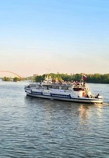 Пиратский Квест на Арт-Барже "Кубрик" + прогулка на теплоходе — Речной вокзал — афиша Санкт-Петербурга