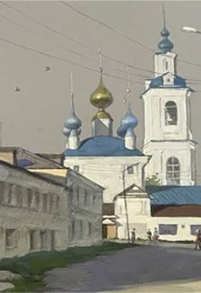 По русским городам и весям. Выставка