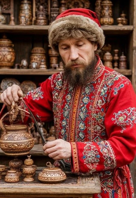 Программа "Русские умельцы" — Районная библиотека для детей и юношества пгт Мелехово — афиша Санкт-Петербурга