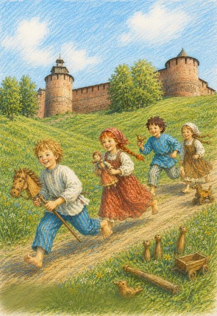 Сказ о детстве: Интерактивная программа с элементами медиации — Нижегородский кремль — афиша Санкт-Петербурга