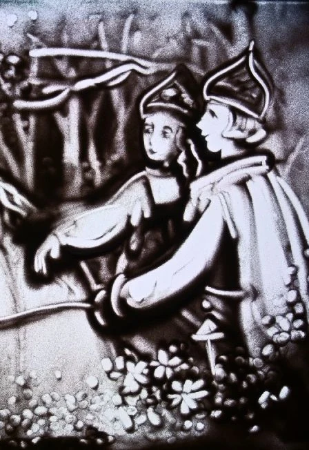 Сказка о царевне и семи богатырях — Детский Театр песка и теней Скарабей — афиша Санкт-Петербурга