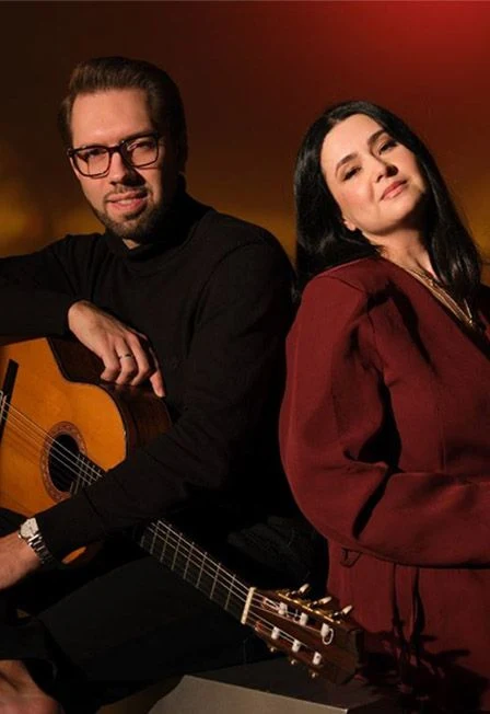 «Солнце в бокале». Глеб Окунев & Галина Гаврилова — Ритм Блюз Кафе (Rhythm & Blues Cafe) — афиша Санкт-Петербурга