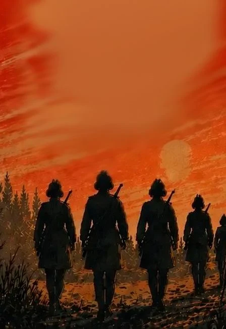 Спектакль «А зори здесь тихие…» — Конно-драматический театр «ВелесО» — афиша Санкт-Петербурга