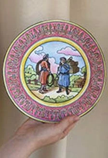 Тарелочка с золотой каёмочкой. Музейное занятие — Музей ИЗО — афиша Санкт-Петербурга