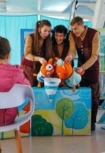 Три кота. Театр на реке: кукольная сказка — Речной вокзал — афиша Санкт-Петербурга