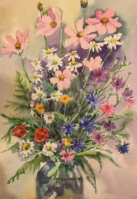Цветы. Мастер-класс по акварели — Детская школа искусств № 1 (Сургут) — афиша Санкт-Петербурга