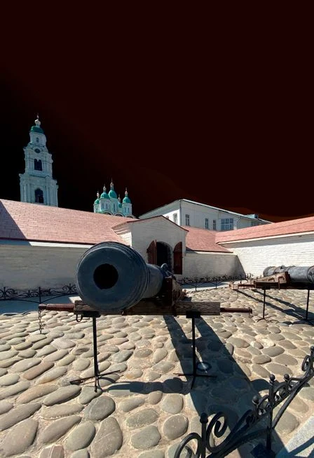 Входной билет на выставку "Открытие выстрела" (Пороховой погреб) — Астраханский Кремль — афиша Санкт-Петербурга