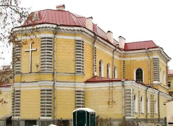 Собор Успения Пресвятой Девы Марии — храм в Санкт-Петербурге, метро Технологический институт 2